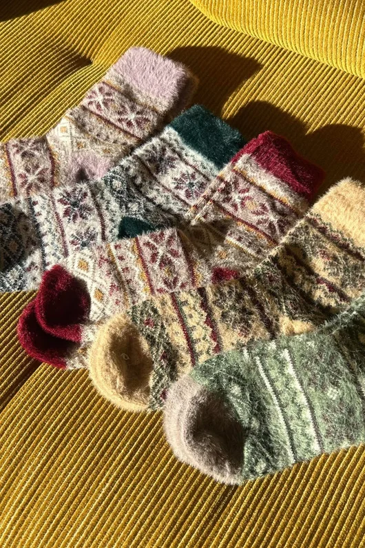 Cashmere Blend Heritage 5 Piece Sock Pack